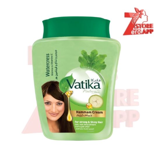 صورة كريم حمام الشعر فاتيكا ناتشورالز بالجرجير (225 غرام) | مستخلصات طبيعية من النخاع وفيتامين هـ | يعزز كثافة الشعر ويغذيه | للرجال والنساء
