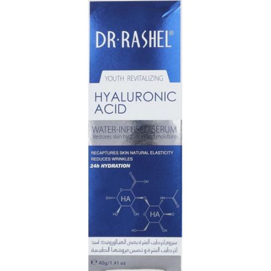 صورة  سيروم حمض الهيالورونيك المغذي بالماء من دكتور راشيل، 40 جم