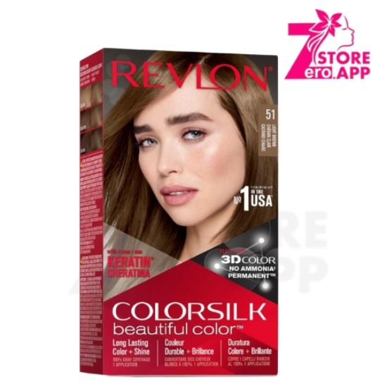 صورة ريفلون كولور سيلك 51 ريفلون بني فاتح