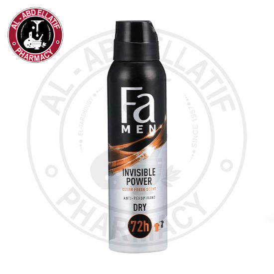 صورة مزيل عرق بخاخ فا مين إنفيزيبل باور 150 مل