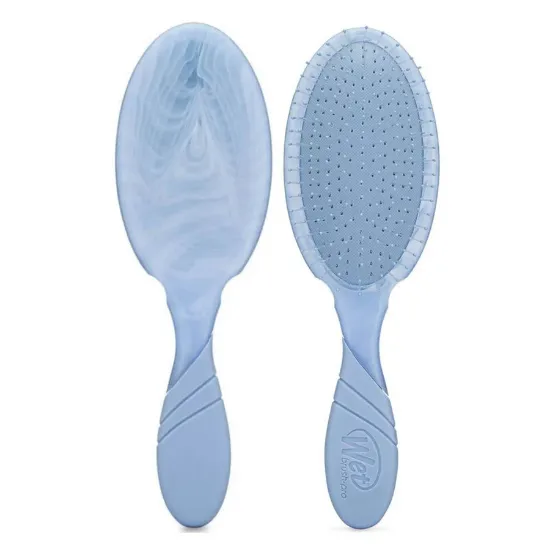 صورة فرشاة فك تشابك الشعر الأصلية من ويت براش، لون أزرق (تموجات لامعة) - شعيرات إنتيليفليكس فائقة النعومة